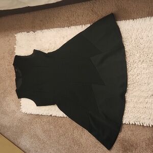 Alex Marie Green Flare Dress with Pockets